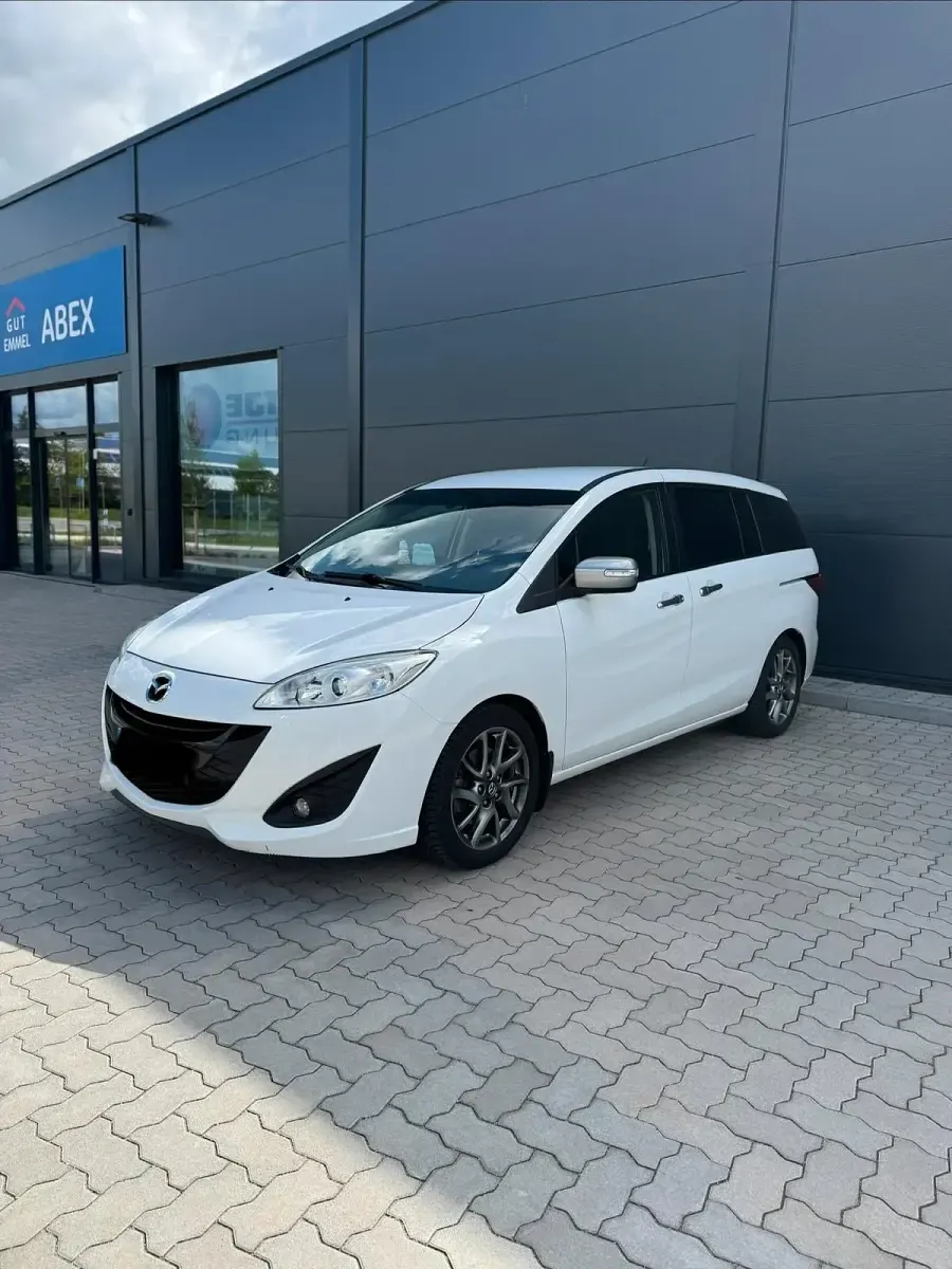 Gebraucht Mazda 5 116 PS (85 kW) 2014 Weiß Van / Kleinbus