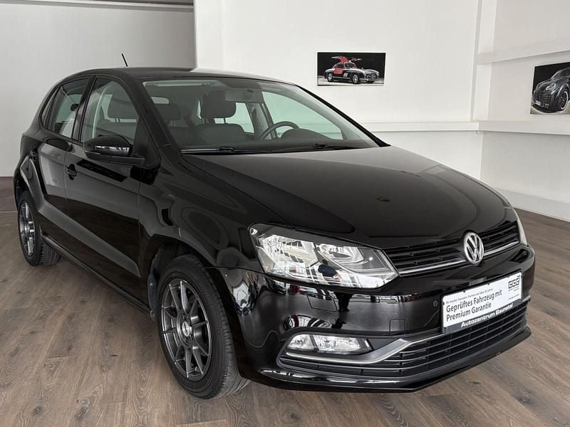 Gebraucht VW Polo Comfortline 90 PS (66 kW) 2016 Schwarz Kleinwagen