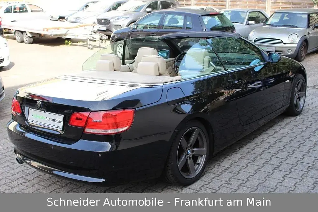 Gebraucht BMW 320 Cabriolet Performance 170 PS (125 kW) 2007 Schwarz Cabrio
