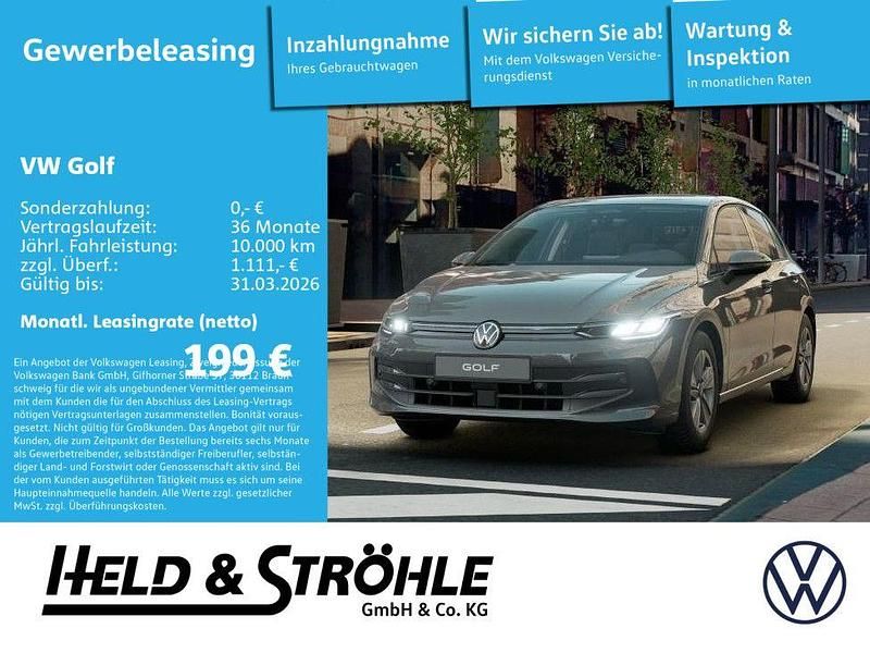 Grau Neu 2025 VW Golf Life Limousine | 31.640 € (Etwas zu teuer) - Bild 1/4