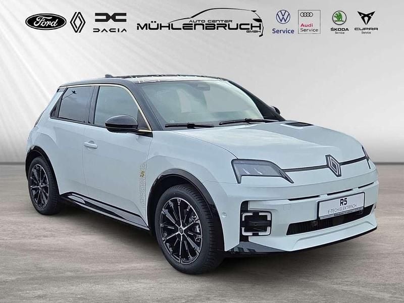 Nowe Renault 5 E-Tech Iconic 110 kW (150 KM) 2026 Biały Hatchback