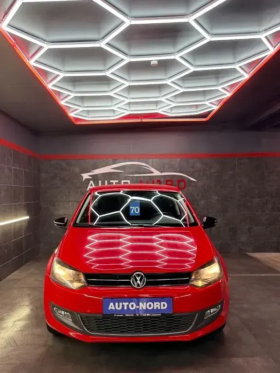 Gebraucht VW Polo Style 60 PS (44 kW) 2011 Rot Kleinwagen
