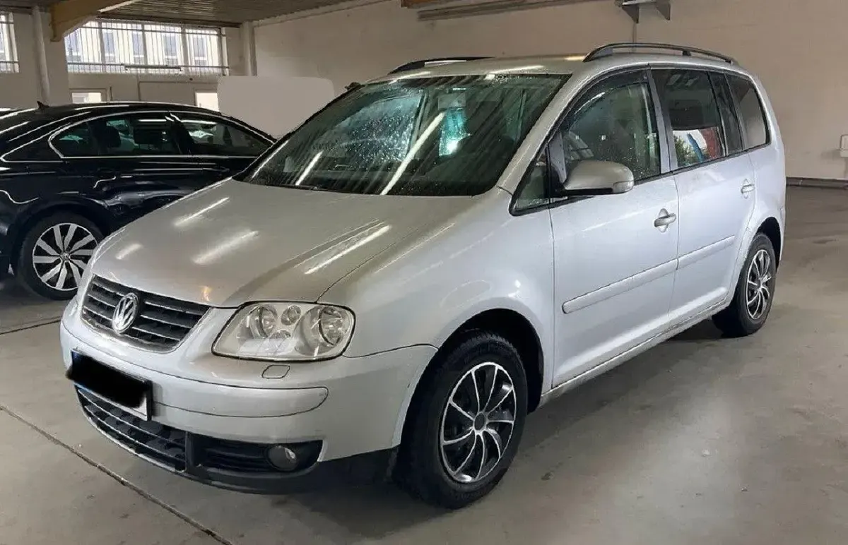 Gebraucht VW Touran 105 PS (77 kW) 2006 Silber Van / Kleinbus