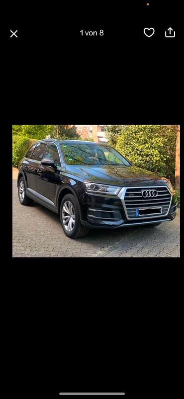 Schwarz Gebraucht 2017 Audi Q7 S-Line SUV | 23.900 € (Superpreis) - Bild 1/4