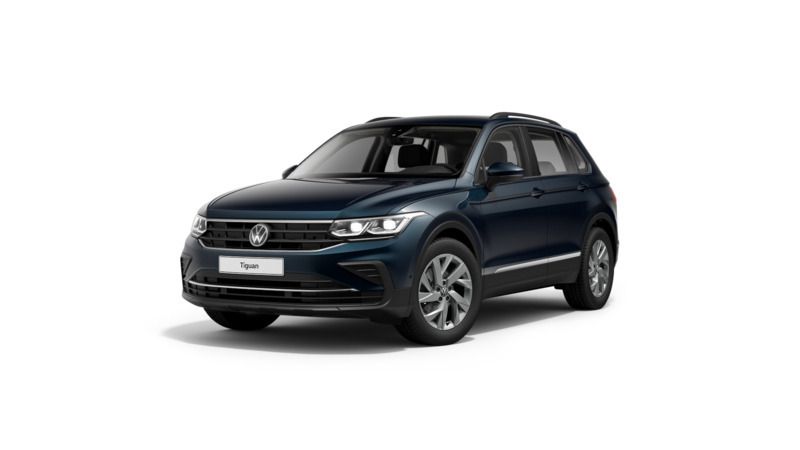 Blau Gebraucht 2020 VW Tiguan Life SUV | 24.950 € (Teuer) - Bild 1/3