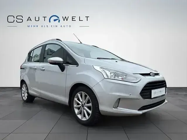 Gebraucht Ford B-MAX Titanium 125 PS (91 kW) 2017 Polarsilber metallic Van / Kleinbus