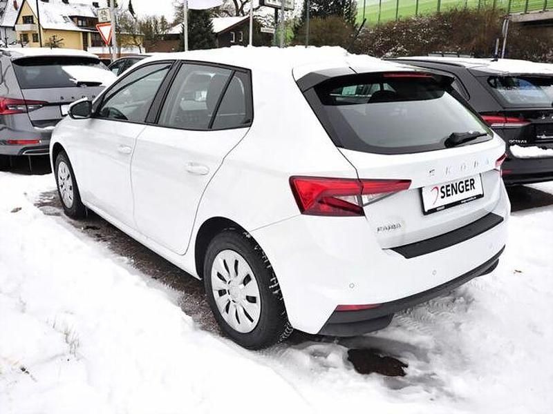 Gebraucht Skoda Fabia Selection 116 PS (85 kW) 2024 Moonweiß perleffekt Kleinwagen