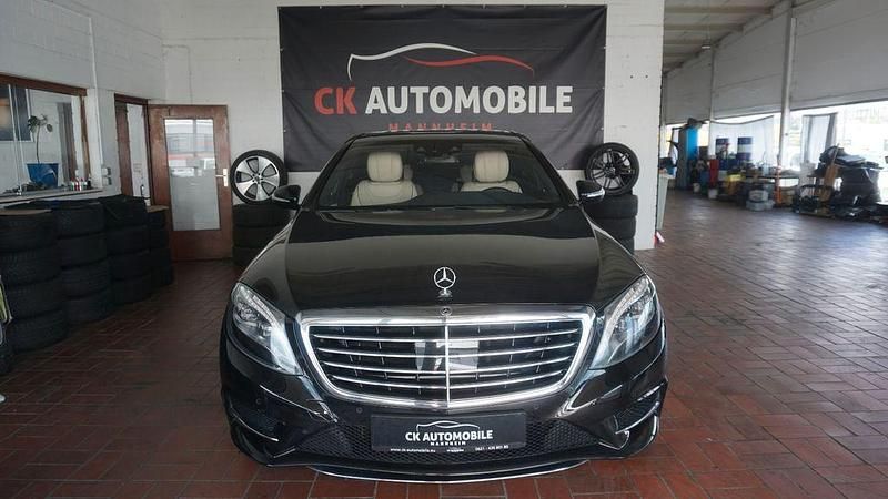 Obsidianschwarz metalliclack Gebraucht 2018 Mercedes S350 Limousine | 38.990 € - Bild 1/4