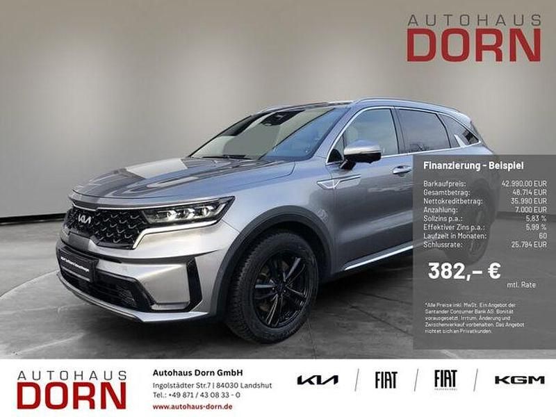 Stahlgrau Gebraucht 2023 Kia Sorento Platinum SUV | 42.990 € (Fairer Preis) - Bild 1/4