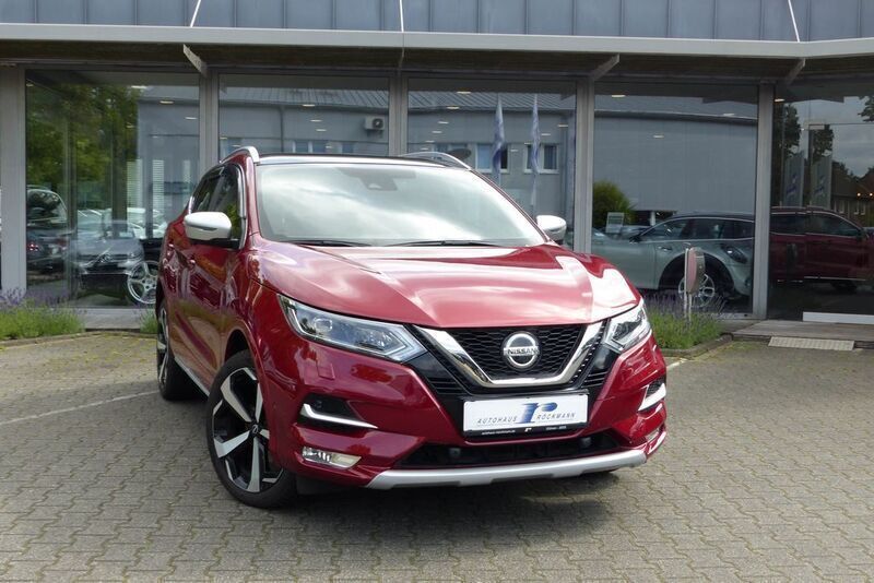 Rot Gebraucht 2019 Nissan Qashqai Tekna+ SUV | 21.890 € (Etwas zu teuer) - Bild 1/4