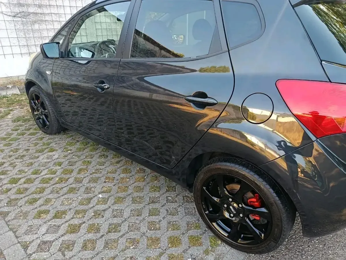Gebraucht Kia Venga 2010 Schwarz Kleinwagen