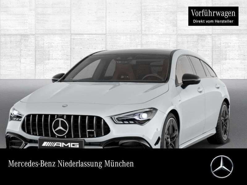 Digitalweiß Gebraucht 2024 Mercedes CLA45 AMG AMG Kombi | 62.900 € (Teuer) - Bild 1/4