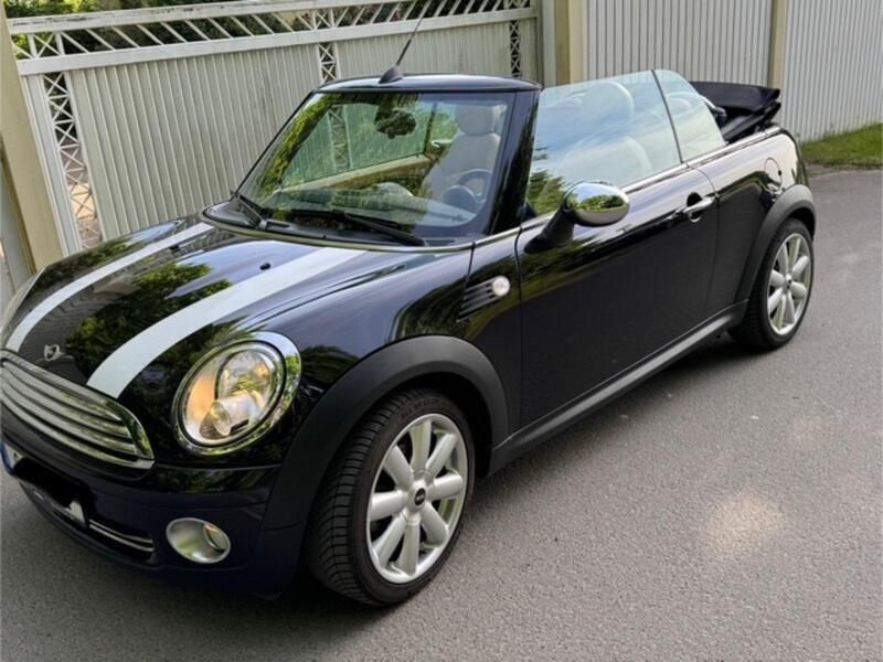 Schwarz Gebraucht 2009 Mini Cooper Cabriolet Cabrio | 8.790 € (Fairer Preis) - Bild 1/4