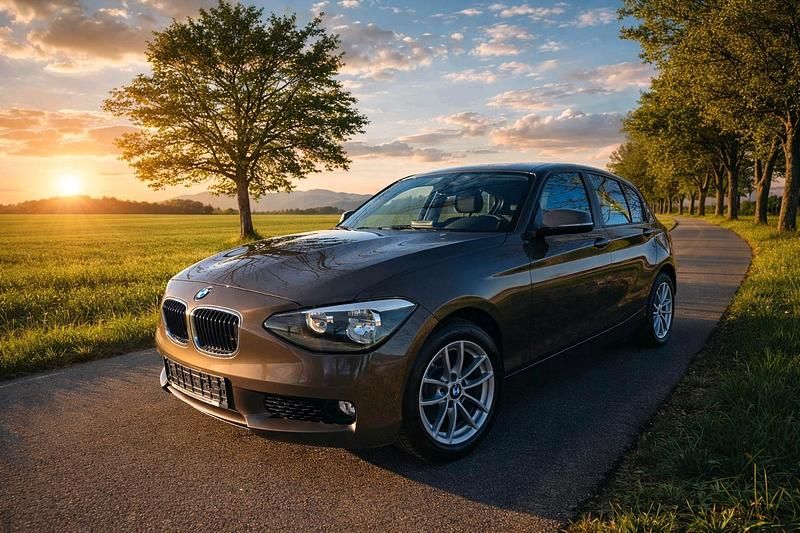 Gebraucht BMW 118 170 PS (125 kW) 2014 Gelb Kleinwagen