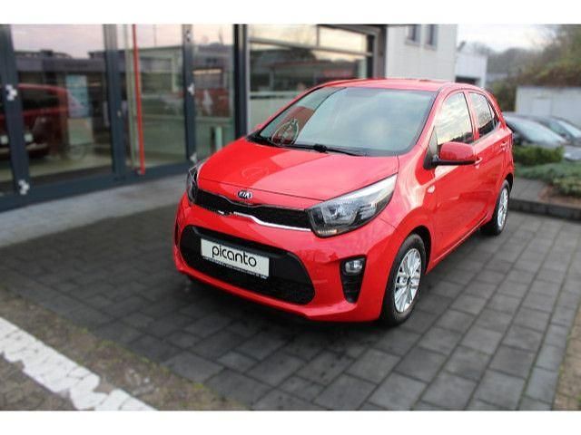 Gebraucht Kia Picanto DREAM-TEAM Edition 67 PS (49 kW) 2021 A2r shiny red metallic (metallic) Kleinwagen