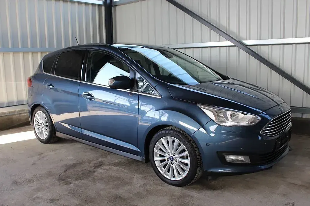 Gebraucht Ford C-MAX Titanium 125 PS (91 kW) 2019 Blau Van / Kleinbus
