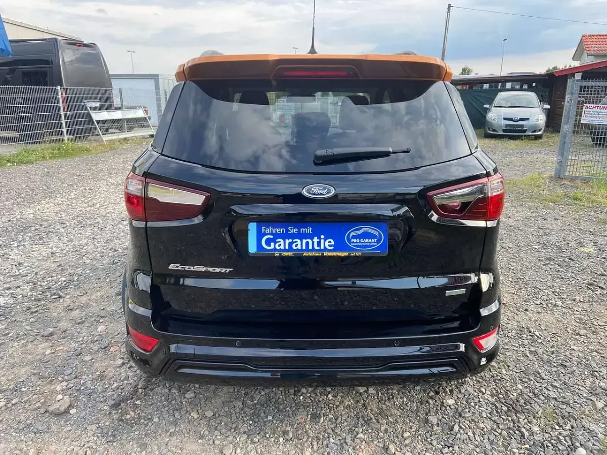 Gebraucht Ford Ecosport ST-Line 140 PS (102 kW) 2018 Iridiumschwarz metallic SUV