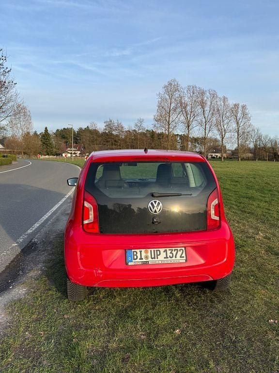 Gebraucht VW up! 68 PS (50 kW) 2014 Rot Kleinwagen