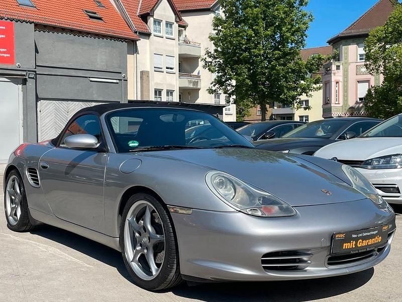 Second-hand Porsche Boxster S 266 CP (195 kW) 2004 Argintiu Cabrio