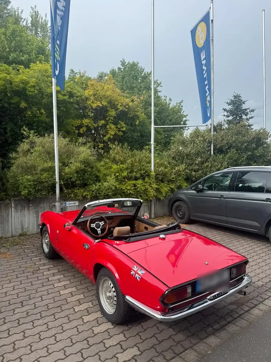 Gebraucht Triumph Spitfire 69 PS (50 kW) 1976 Rot Cabrio