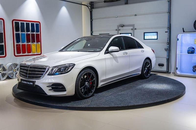 Weiß Gebraucht 2017 Mercedes S400 Limousine | 44.900 € (Fairer Preis) - Bild 1/4