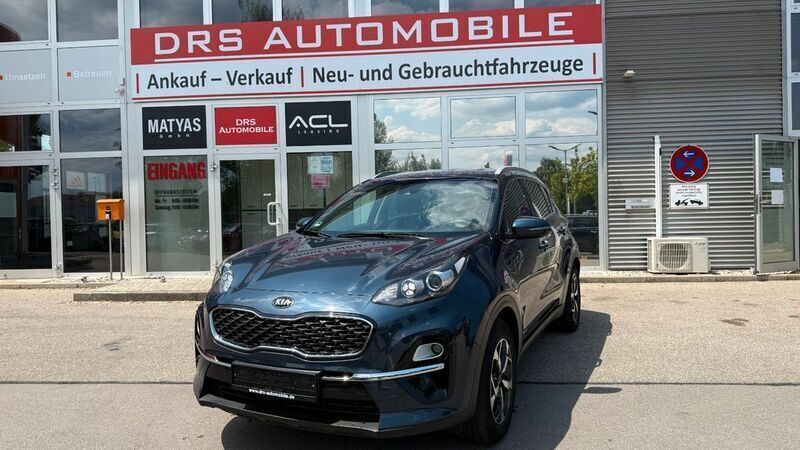 Blau Gebraucht 2019 Kia Sportage Vision SUV | 17.990 € (Fairer Preis) - Bild 1/4
