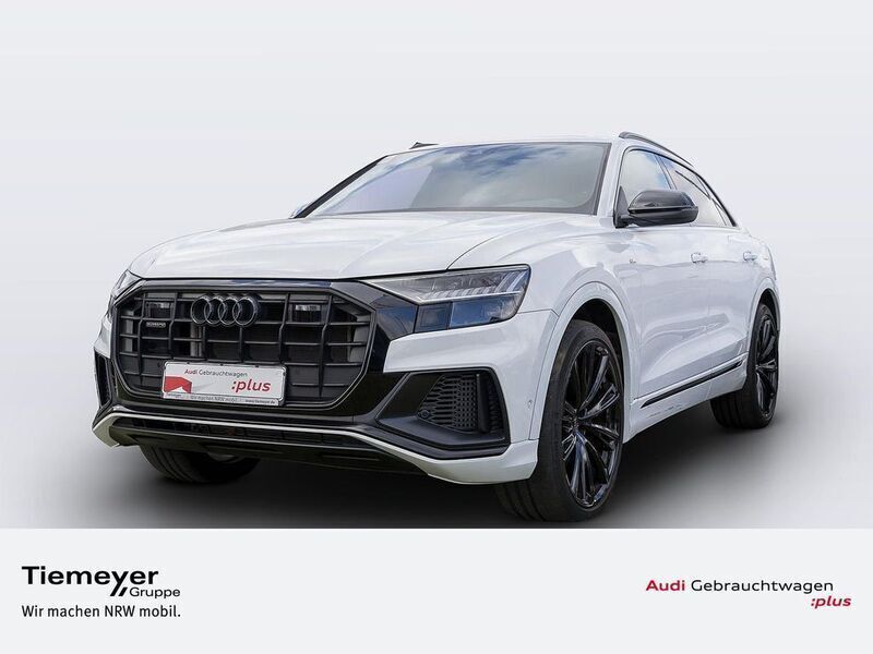 Weiß Gebraucht 2022 Audi Q8 S-Line SUV | 78.480 € (Teuer) - Bild 1/4