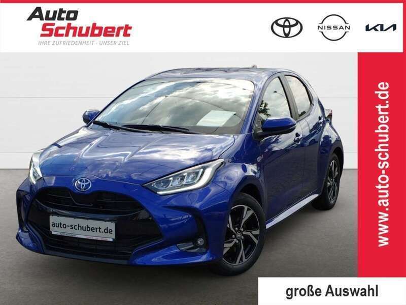 Blau Neu 2025 Toyota Yaris Hybrid Kleinwagen | 24.980 € (Fairer Preis) - Bild 1/3