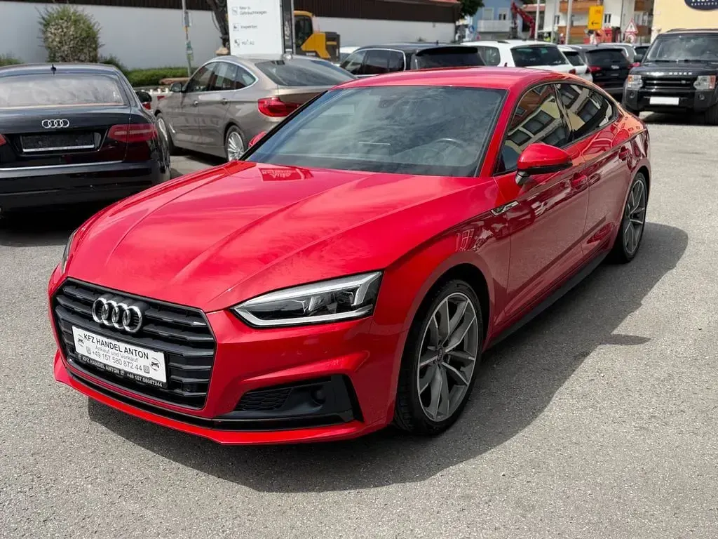 Gebraucht Audi A5 Sportback Sport 190 PS (139 kW) 2018 Rot Kleinwagen