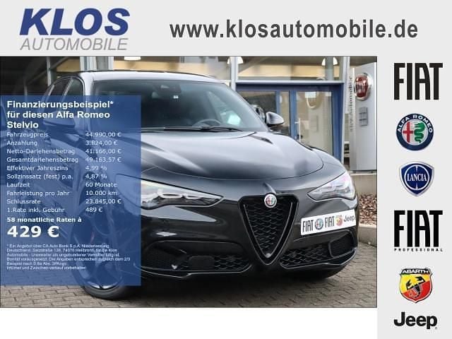 Schwarz Gebraucht 2023 Alfa Romeo Stelvio Competizione SUV | 44.990 € (Fairer Preis) - Bild 1/4