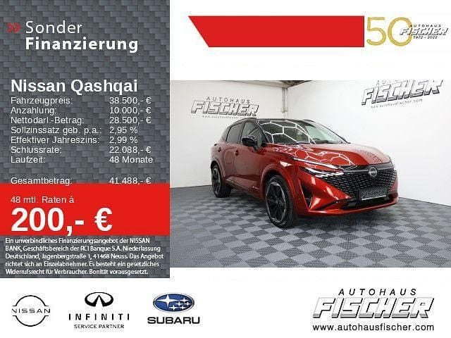 Rot Gebraucht 2025 Nissan Qashqai Comfort SUV | 36.600 € (Fairer Preis) - Bild 1/4