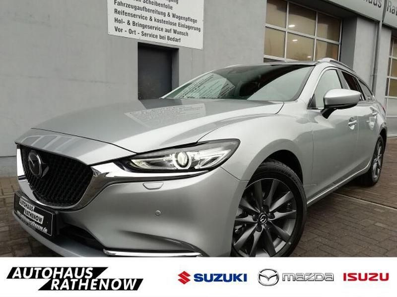Silber Gebraucht 2023 Mazda 6 Center-Line Kombi | 33.890 € (Teuer) - Bild 1/4