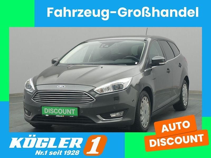 Grau Gebraucht 2018 Ford Focus Titanium Kombi | 8.700 € (Fairer Preis) - Bild 1/4