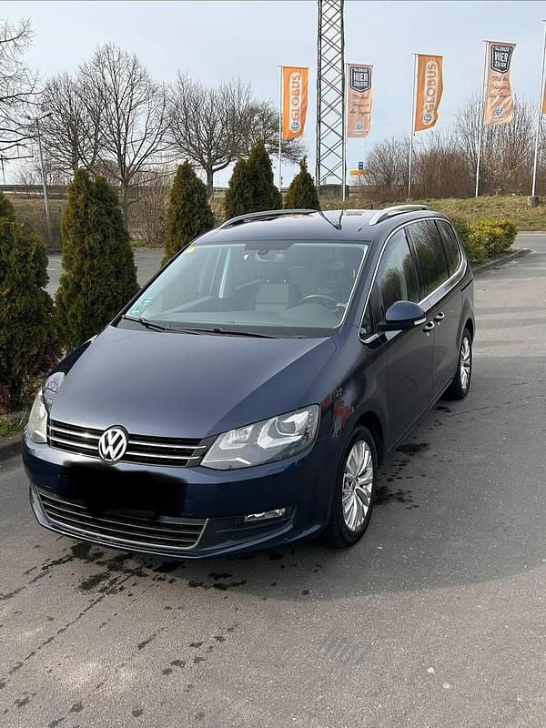 Gebraucht VW Sharan 137 PS (100 kW) 2011 Blau Van / Kleinbus