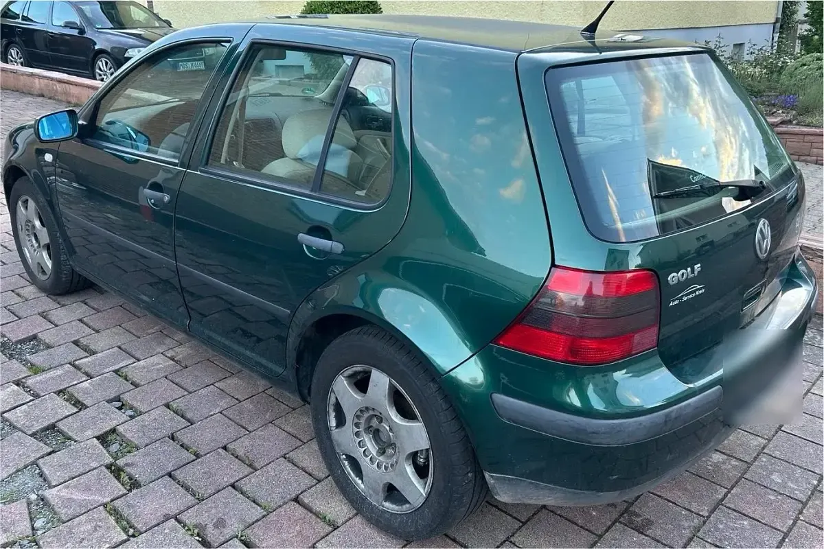 Gebraucht VW Golf IV 2002 Grün Kleinwagen