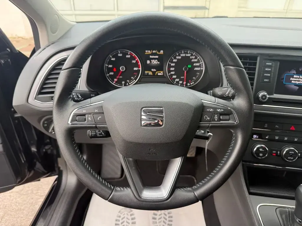 Gebraucht Seat Leon I-Tech 110 PS (80 kW) 2014 Schwarz Limousine
