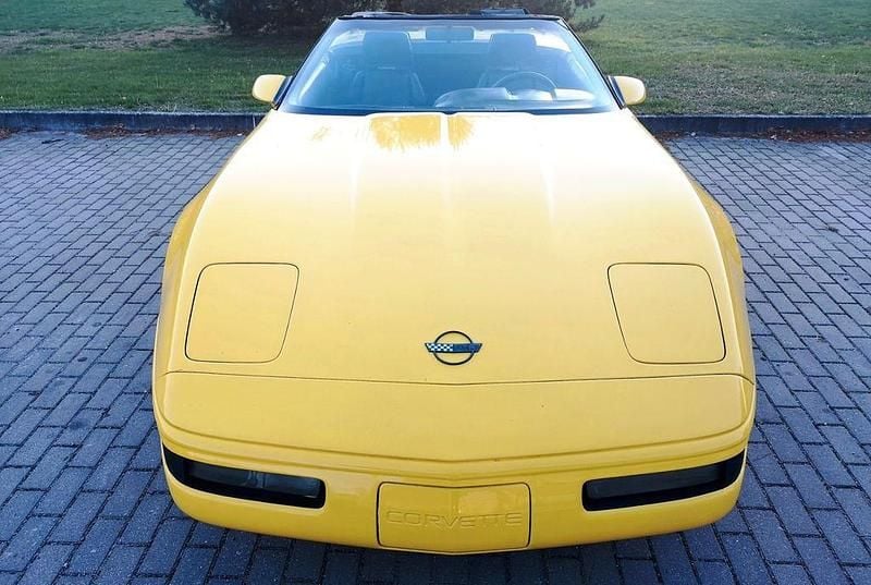 Gebraucht Corvette C4 249 PS (183 kW) 1991 Gelb Cabrio