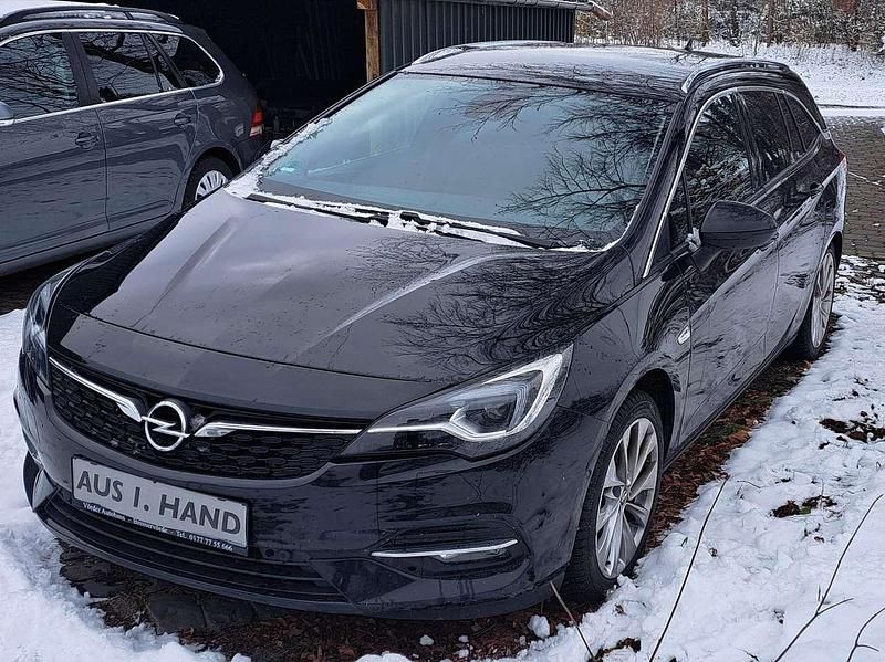 Gebraucht Opel Astra Basis 131 PS (96 kW) 2020 Schwarz Kombi