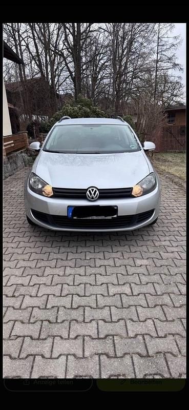 Gebraucht VW Golf VI 105 PS (77 kW) 2010 Silber Kleinwagen
