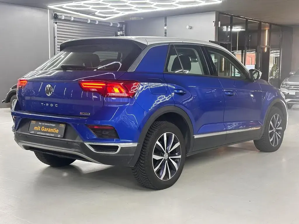 Gebraucht VW T-Roc Style 150 PS (110 kW) 2018 Ravennablau metallic SUV