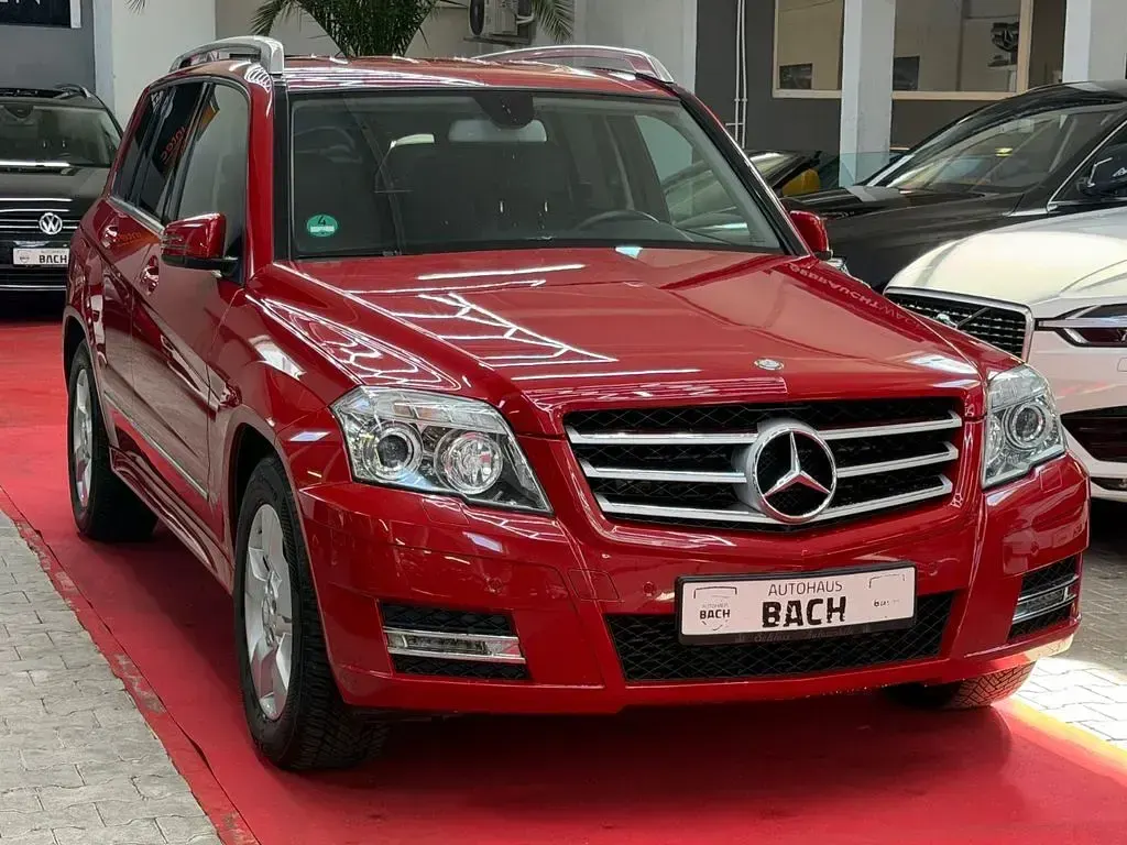 Usata Mercedes GLK350 231 CV (169 kW) 2012 Rosso SUV