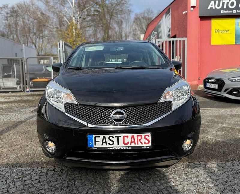 Gebraucht Nissan Note Visia 80 PS (58 kW) 2015 Schwarz Kleinwagen