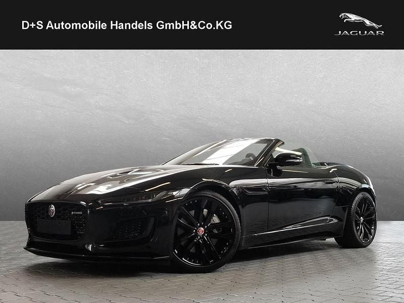 Schwarz Gebraucht 2023 Jaguar F-Type R-Dynamic Cabrio | 58.500 € (Teuer) - Bild 1/4