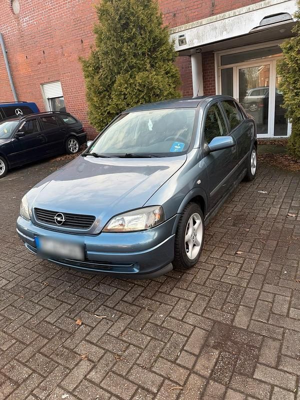 Gebraucht Opel Astra 75 PS (55 kW) 1998 Blau Kleinwagen