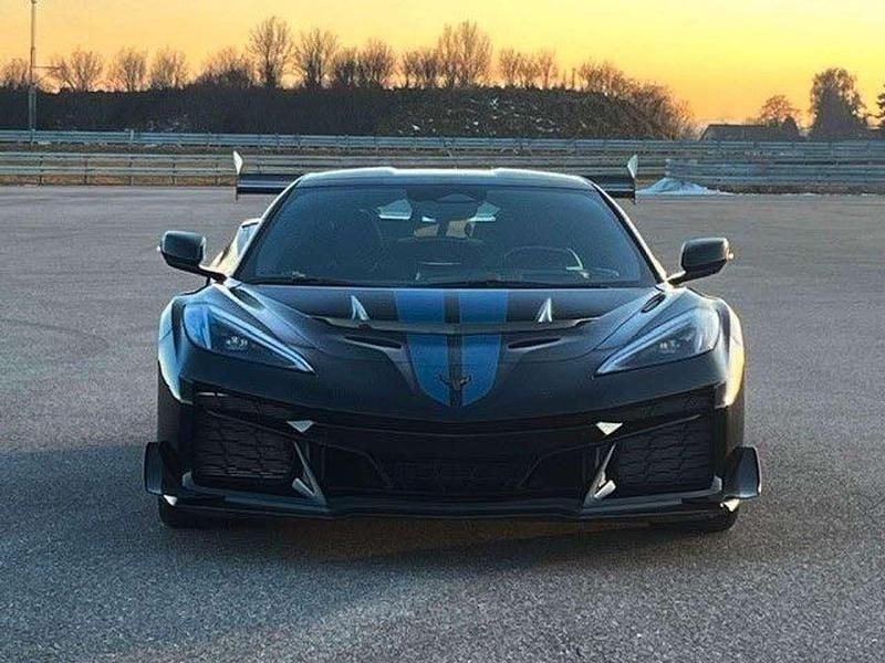 Neu Corvette ZR1 2026 Schwarz Coupé