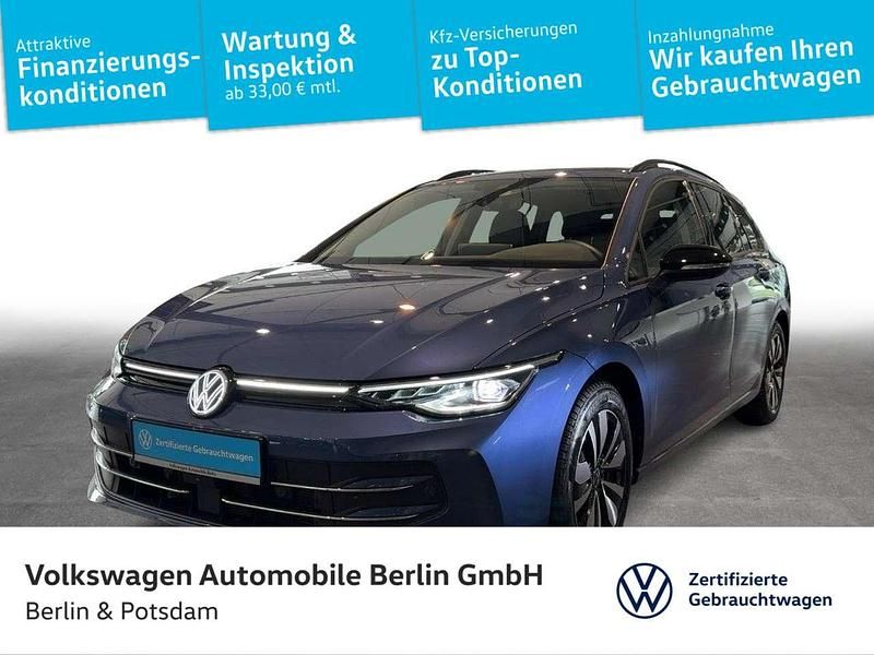 Anemonenblau metallic Gebraucht 2024 VW Golf VIII Goal Kombi | 31.470 € (Superpreis) - Bild 1/3