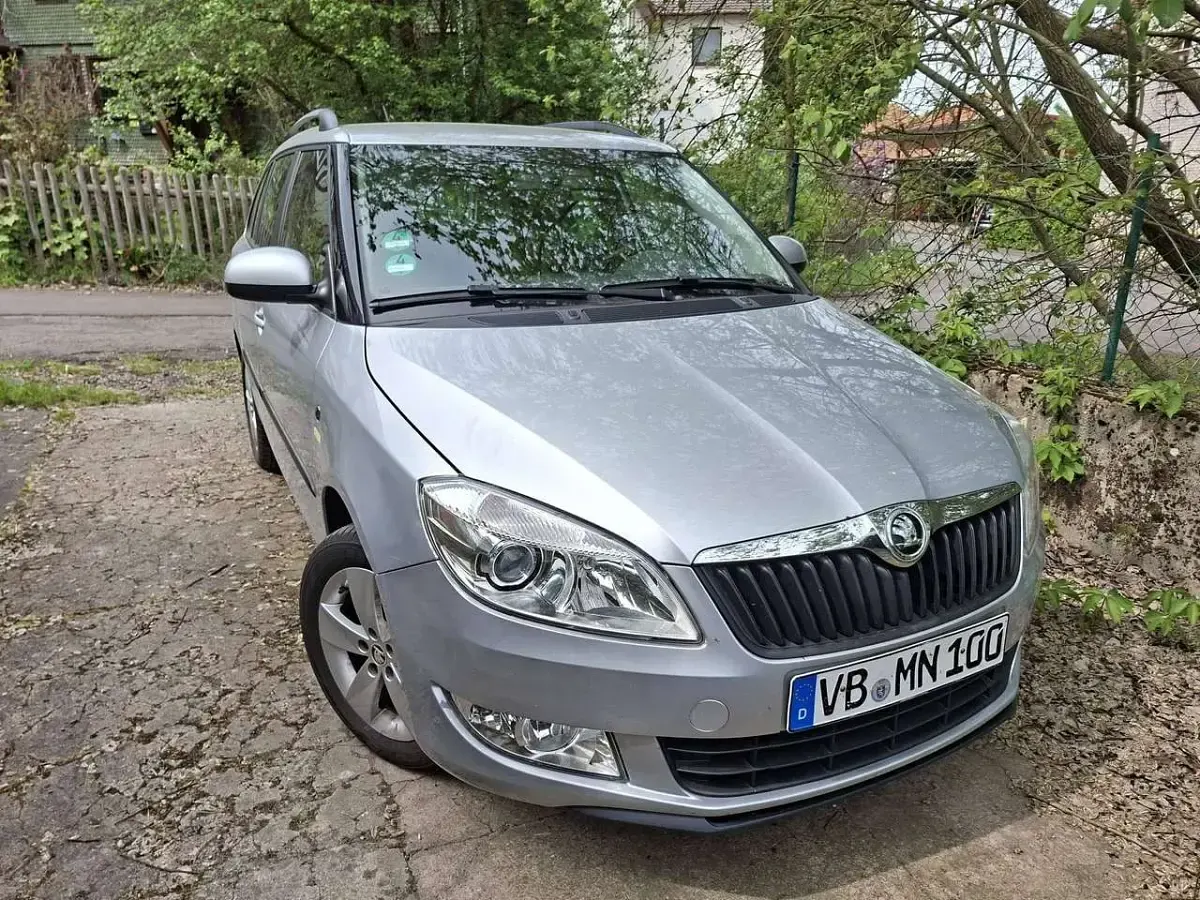 Gebraucht Skoda Fabia Fresh 90 PS (66 kW) 2014 Silber Kombi