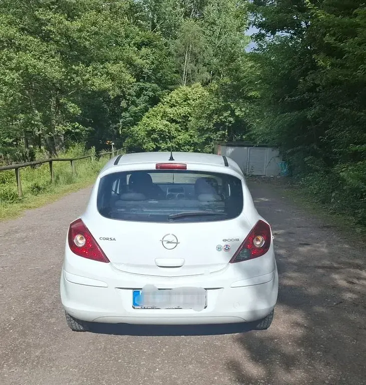 Gebraucht Opel Corsa Selection 60 PS (44 kW) 2009 Weiß Kleinwagen