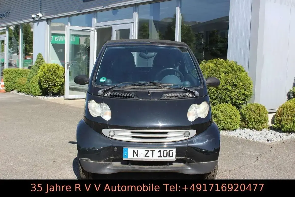 Occasion Smart ForTwo Cabrio Pulse 61 ch (44 kW) 2001 Noir Cabriolet