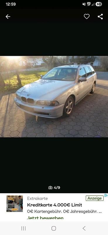 Gebraucht BMW 525 2002 Silber Kombi